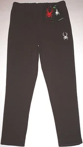 NWT Girls SPYDER Brown Centennial Fleece Pants Size S - Picture 1 of 1