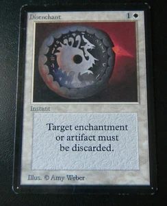 DISENCHANT : MTG : BETA : 1993 : FINE/VERY FINE : SEE PHOTO'S - Bild 1 von 2