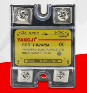Single-phase Solid State Relay AC-AC AC Control AC YHA2425A 240VAC 25A - Picture 1 of 3