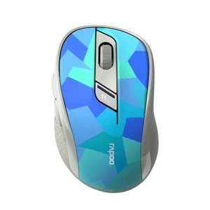 Rapoo Bluetooth Maus M500 Kabellos 2,4 GHz Funk Leise 1600 DPI Multi-Device Blau - Bild 1 von 2