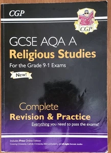 GCSE AQA A Religious Studies Grade 9-1 Exams Complete Revision And Practice - Picture 1 of 2