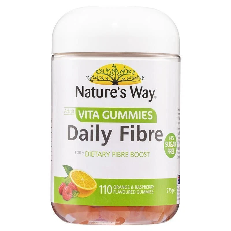 Nature's Way Adult Vita Gummies Daily Fibre 94% Sugar Free 110 Pastilles - image 1 of 1