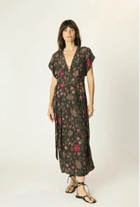 Vestido Natalie Martin Monica en Lehua Negro Talla Pequeña Nuevo con Etiquetas $415 - Imagen 1 de 6