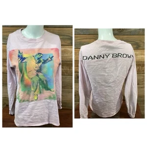 Danny Brown Shirt Unisex Uknowhatimsayin? Pink Long Sleeve Music Band Tee Small - Picture 1 of 8