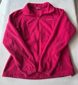 Columbia Benton Springs Fleecejacke mit Reißverschluss vorne Damen Large sehr guter Zustand weicher Plüsch - Bild 1 von 10