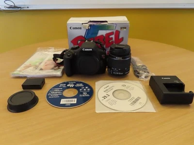 Canon EOS Rebel T5 Digital Camera with EFS 18-55mm Lens Battery Charger Manual - Image 1 of 4