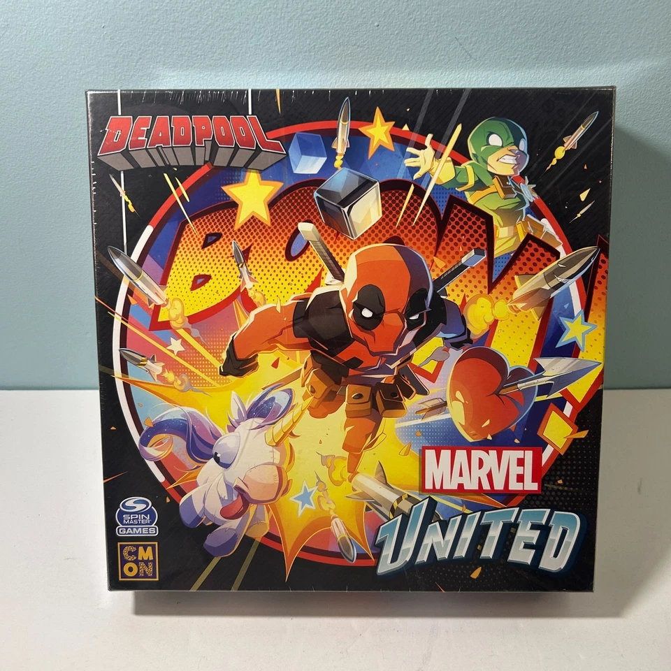 Caja de Expansión Marvel United Deadpool CMON Nueva Precintada Foto 1 de 4