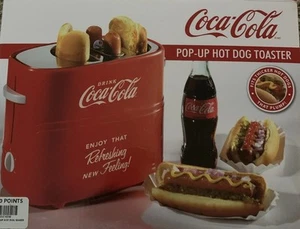 Coca-Cola Pop-Up Hot Dog Toaster, Brand New in Box, excellent condition - Picture 1 of 7