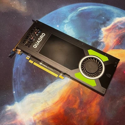 Scheda grafica GPU Dell Nvidia Quadro P4000 8 GB GDDR5! GTX1070 4x DP *Ventola rumorosa* - Immagine 1 di 4