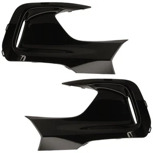 Pair Bumper Face Bar Ends Extensions Set of 2 Front Passenger Right Side Hand - Picture 1 of 11