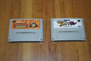 Lote de 2 Juegos de Carreras Super Famicom - Wild Trax y Shining Scorpion - Imagen 1 de 8