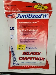 Nilfisk Vacuum CarpetTwin Bags - Picture 1 of 1