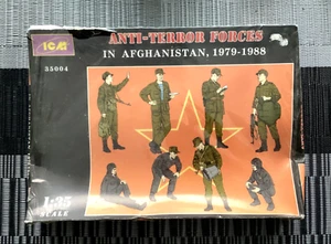 ICM 1/35 SOVIET ANTI-TERROR FORCES IN AFGHANISTAN 1979-1988 8 FIG MODEL 35004 FS - Picture 1 of 3