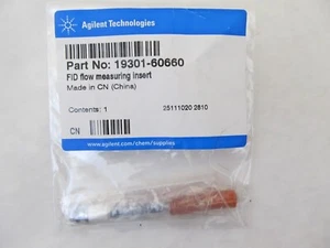Agilent 19301-60660 FID inserto misura flusso, gruppo rivelatore - SPEDIZIONE VELOCE - Foto 1 di 2