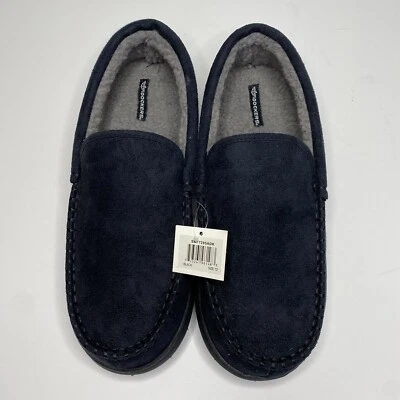 Dockers Men's Douglas Ultra-Light Moccasin Premium Slippers Size 13 Black - Image 1 of 4