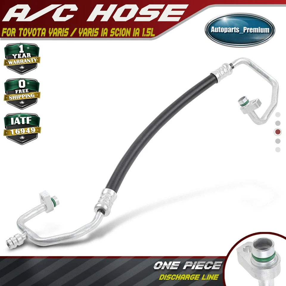 Линия разрядки кондиционера для Scion iA Toyota Yaris Yaris iA 2016-2020 L4 1,5 л бензиновый - Изображение 1 из 4