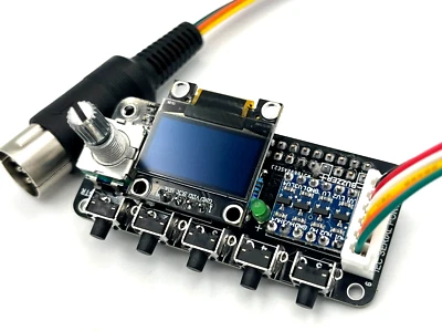 Commodore 1541 Emulator PI1541 HAT mit ROTARY, OLED Bildschirm, USA Verkäufer! - Bild 1 von 4