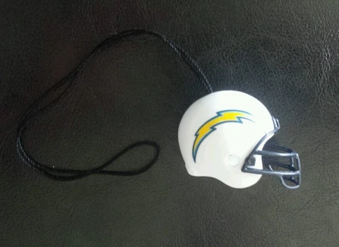 Los Angeles Chargers NFL Helmet Hanger Cover