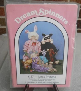 Dream Spinners #157 Let's Pretend Pattern for 32" Doll & costumes - Picture 1 of 1