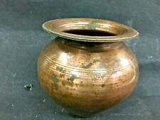 ANTIQUE BEAUTIFUL HANDMADE COPPER HOLY SMALL WATER POT