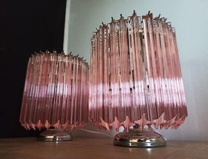 Pink Quadriedri Table Lamp - Picture 1 of 20
