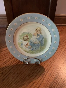 VTG "AVON TENDERNESS" 1974 ARTIST-ANDERSON SIGNED PLATE-PONTESA IRONSTONE-SPAIN - Picture 1 of 4