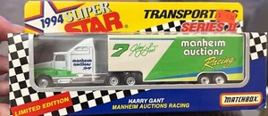 Nascar Diecast Matchbox Super Star Transporter Series, Manheim #7 Harry Gant - Bild 1 von 2
