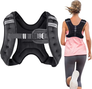 Weighted Vest Weight Vest for Men Women Kids Weights Included, Body Weight Vests - Picture 1 of 8