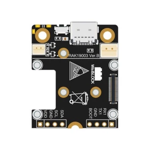 RAK19003 WisBlock Mini Base Board Type-C Support 3 Power Supplies I2C/UART/GPIO - Picture 1 of 2