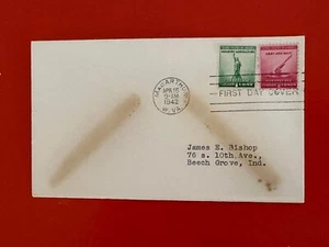 USA WWII FOR DEFENSE~Sc 899 900 UNCACHETED FDC MacARTHUR WV ~ Multiple Discount - Picture 1 of 3