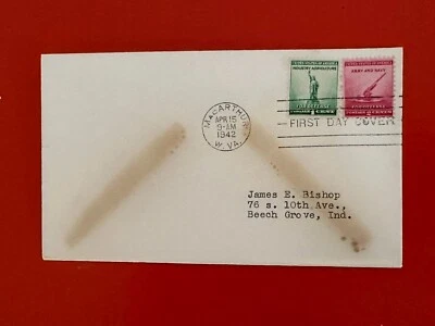 USA WWII FOR DEFENSE~Sc 899 900 UNCACHETED FDC MacARTHUR WV ~  Multiple Discount - Image 1 of 3