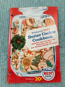 Vintage Pillsbury's Best XXXX Butter Cookie Cookbook Volume III circa 1950's - Imagen 1 de 8