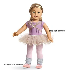American Girl Isabelle's Mix & Match Outfit # 17 Leotard Tutu Legwarmers - Picture 1 of 4