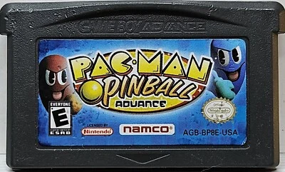 Pac-Man Pinball Advance (Nintendo Game Boy Advance, 2005) GBA Tracked Shipping  - Image 1 of 4