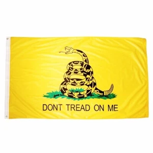 Don't Tread On Me Gadsden Yellow Snake Flag 3x5 w/ Grommets New!! - Picture 1 of 2