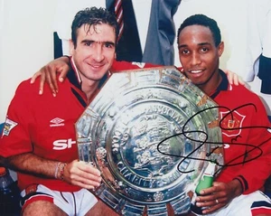 Paul Ince Hand Signed 10x8 Photo Manchester United - Football Autograph. - Picture 1 of 1
