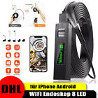 USB Wifi Endoscope Inspection Camera 5M 8 LED Endoscope for iPhone Android Phone