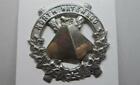North Waterloo Regiment (Scots Fusiliers Of Canada) Wwii White Metal Cap Badge