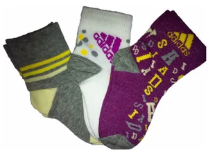 3 Paar Adidas Socken T YG Graphic 3p   23-26   - Picture 1 of 1
