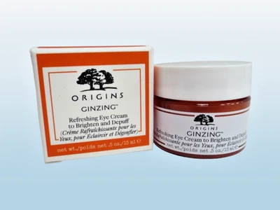 ORIGIN ДЖИНЗИНГ ОСВЕЖАЮЩИЙ КРЕМ ДЛЯ ГЛАЗ ОСВЕТЛИТЬ И ОСВЕТЛИТЬ 0,5 УНЦИЙ В КОРОБКЕ - Изображение 1 из 2
