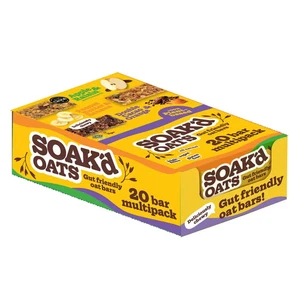 Soak'd Oats Mixed Pack, 20 x 42g - Picture 1 of 4