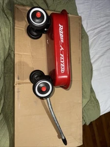Mini Radio Flyer Doll Sized Metal Red Wagon 12.5" x 7.5" - Picture 1 of 2
