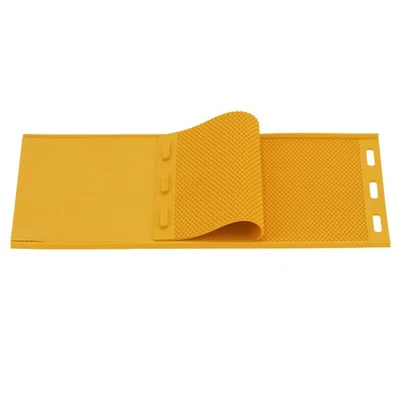 2Pcs Yellow Beeswax Press Mold For Comb Foundation Sheet - Image 1 of 4