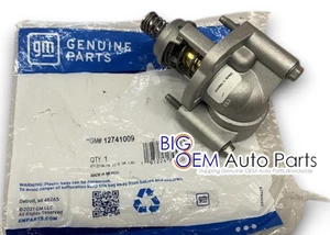 OEM Genuine GM new 3.6L Engine Coolant Thermostat & Housing with Seal 12741009 - Picture 1 of 15