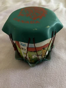 Vintage Indianer Spielzeug Tom-Tom Trommel Souvenir - Bild 1 von 16
