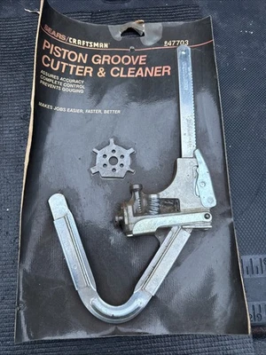 Cortador y limpiador de ranuras de pistón Sears Craftsman EE. UU. Nos 47703 herramienta automática rara genial Foto 1 de 4