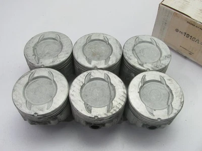 (6) Pistón motor Perfect Circle TC-1916A-060 .060" 1965-1969 Ford 240-L6 Foto 1 de 3