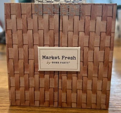 Bomb Party Market Fresh Earrings “Under the Orange Tree” Rhinestone NIB - Image 1 of 4