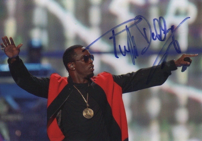Original Autogramm von SEAN COMBS - Diddy - Bild 1 von 1