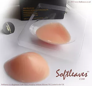 Softleaves C100 Silikon Brustverstärker Huhn Fillets Brust Puch Up BH - Bild 1 von 20